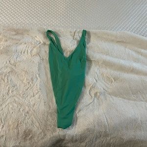Teal One Piece Swimsuit